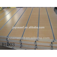 Holt sale used 18mm melamine solt mdf board for supermarket wall shelf